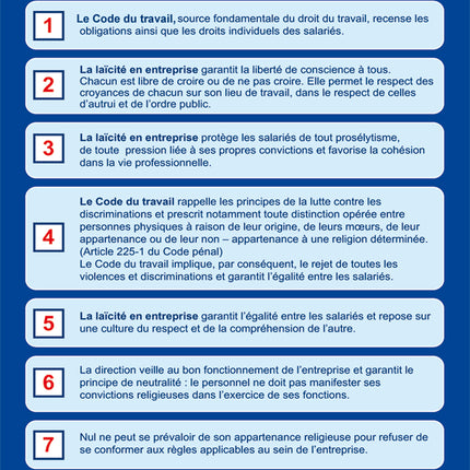 Charte de la laïcité