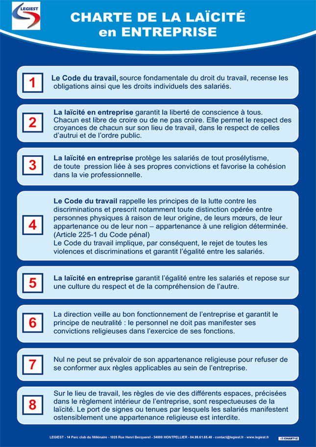 Charte de la laïcité