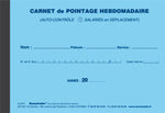 Pointage hebdomadaire pour poste non sédentaire