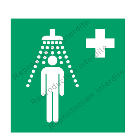 Douche de sécurité