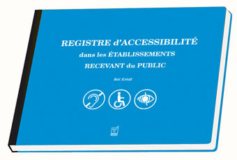Registre d'accessibilité dans les ERP-diagnostic