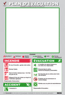 Plan d'évacuation personnalisable