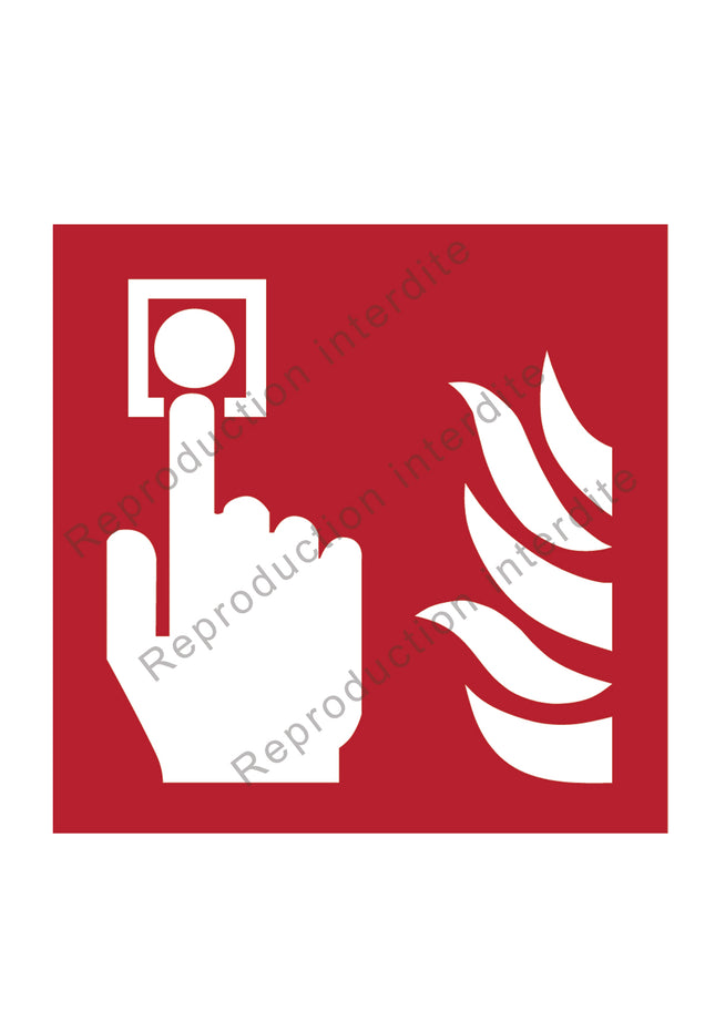 Point d'alarme incendie