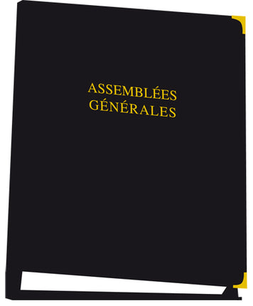 Classeur assemblées générales