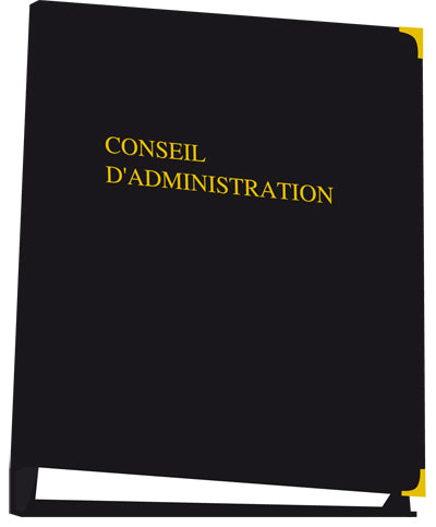 Classeur conseil d'administration