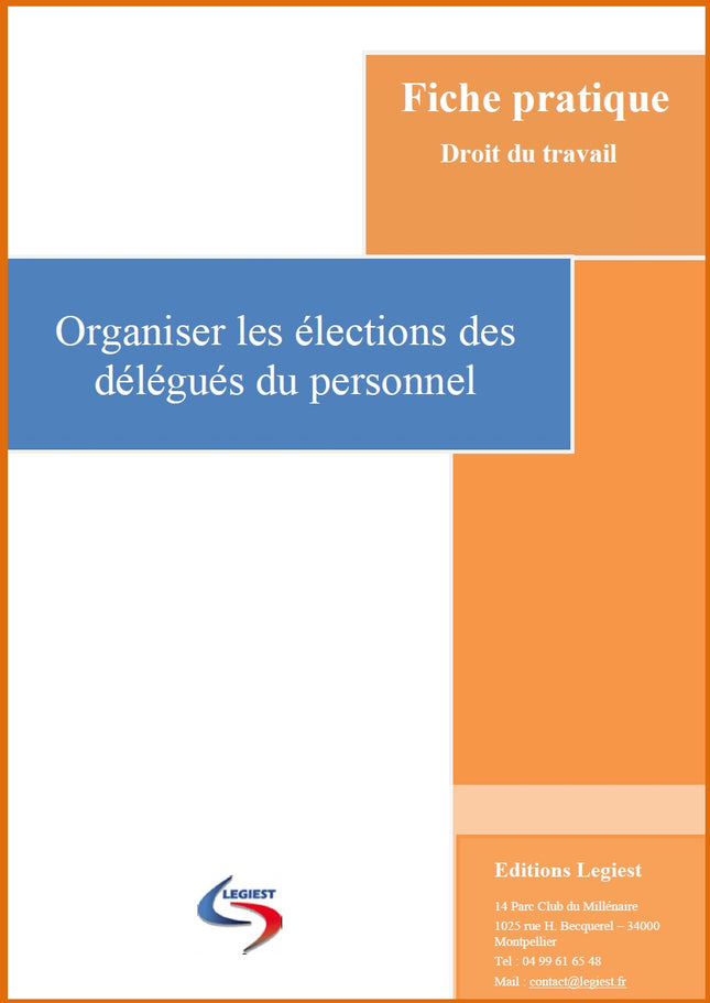 Organiser les élections des délégués du personnel