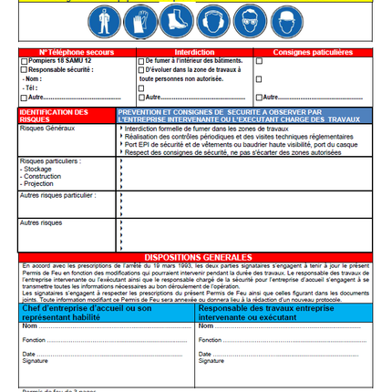 Permis de feu