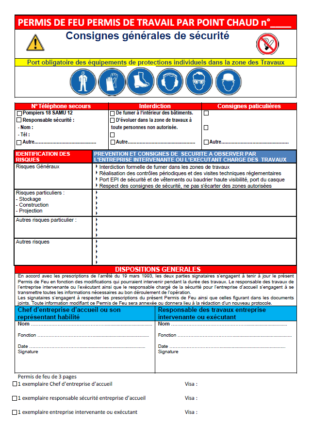 Permis de feu