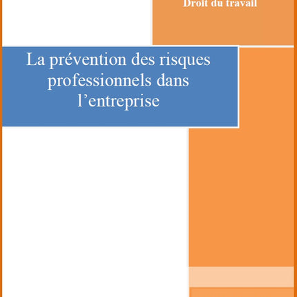 Prévention des risques professionnels