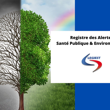 Registre des alertes santé publique et environnement – Téléchargeable et imprimable