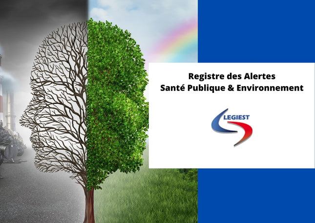 Registre des alertes santé publique et environnement – Téléchargeable et imprimable