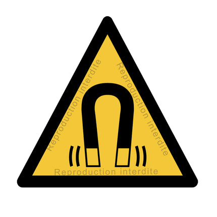 Danger Champ magnétique