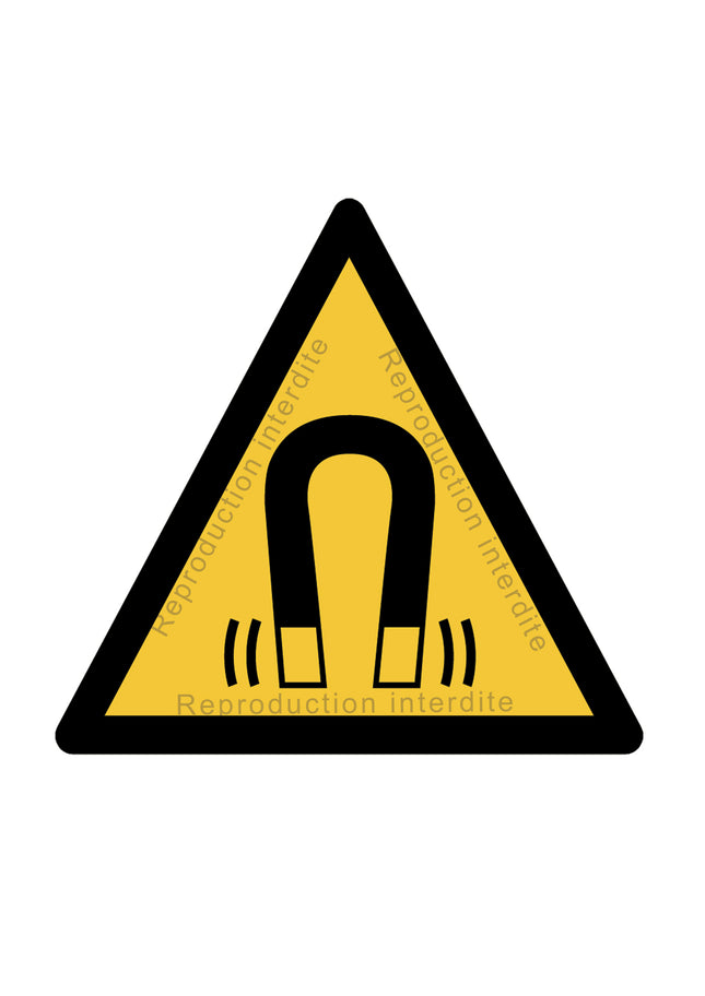Danger Champ magnétique