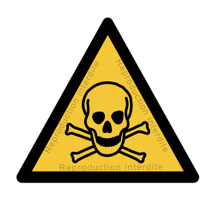 Danger matières toxiques
