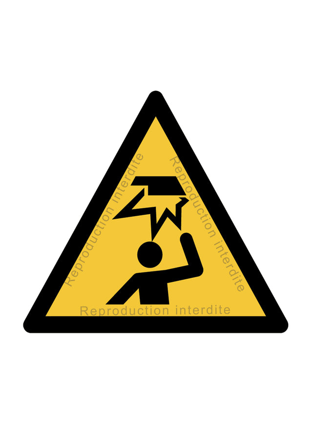 Danger obstacle en hauteur
